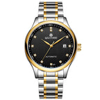 Orologio meccanico automatico impermeabile da uomo, casual e alla moda