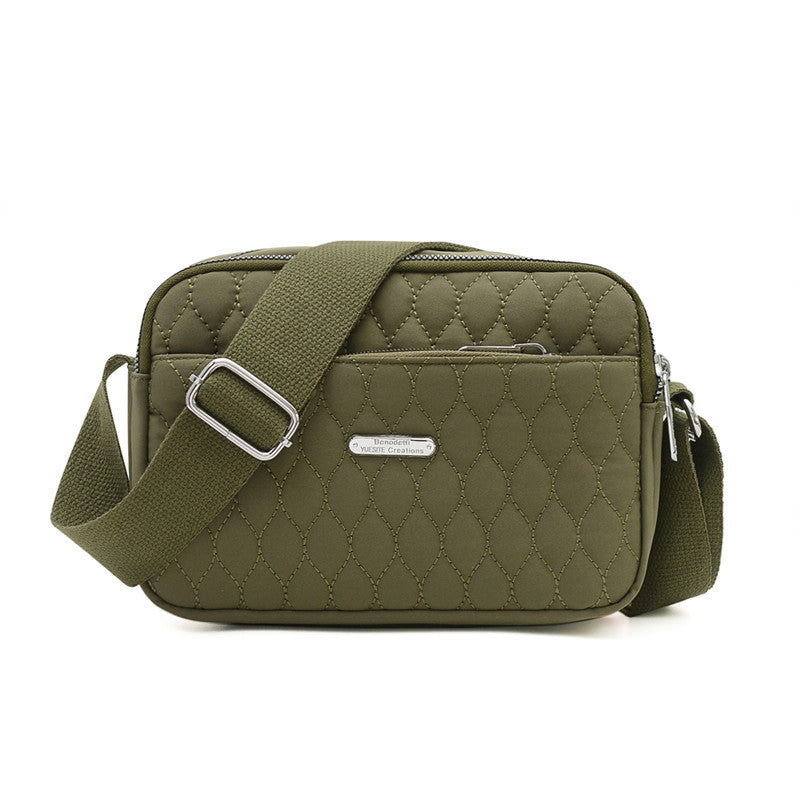 Women Crossbody Bag Rhombus Creative Fashion Solid Color Shoulder Bag Large Capacity Women's Shoulder Messenger Bag