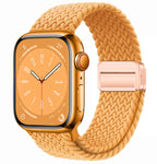 Smart Apple Watch Band Braided Solo Loop Band Magnetic Buckle Band MultiFunction Sports Mode iWatch