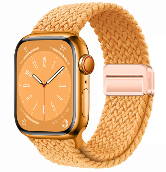 Smart Apple Watch Band Braided Solo Loop Band Magnetic Buckle Band MultiFunction Sports Mode iWatch - Acquisti Online
