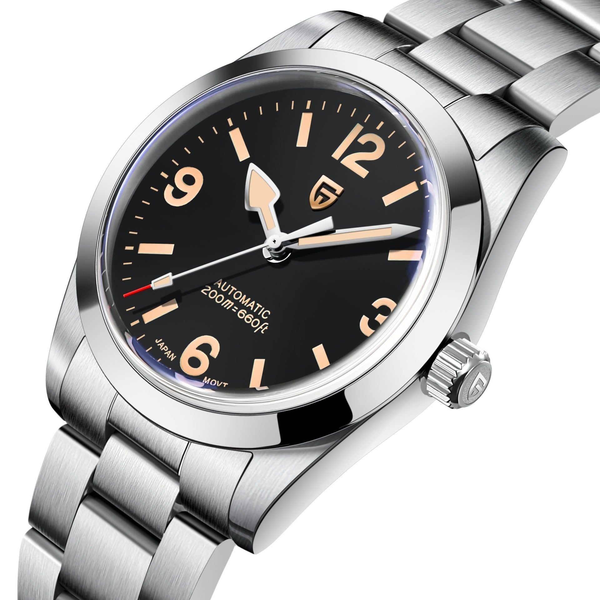 PAGANI DESIGN 2024 new PD1751 men NH35 automatic mechanical watch stainless steel 36MM sapphire waterproof watch