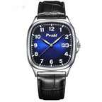 POSHI Men Quartz Watch Fashion Leather Strap Quartz Watches Waterproof Luminous Calendar Luxury Casual Sport Men's Wristwatch Male Clock - Acquisti Online