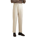 Men's Casual Pants  Fashion Style Straight Regular Long Suit Pants