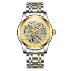 Orologio da uomo luminoso in acciaio inossidabile alla moda