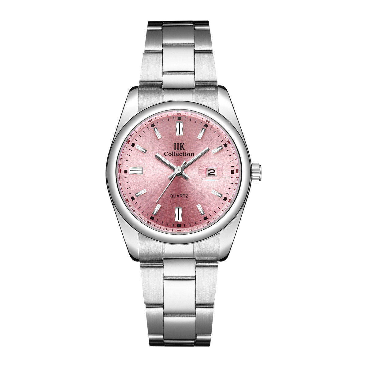 Dames quartzhorloge, modieus luxe polshorloge, analoog roestvrij staal, waterdicht, elegant sport quartzhorloge voor dames