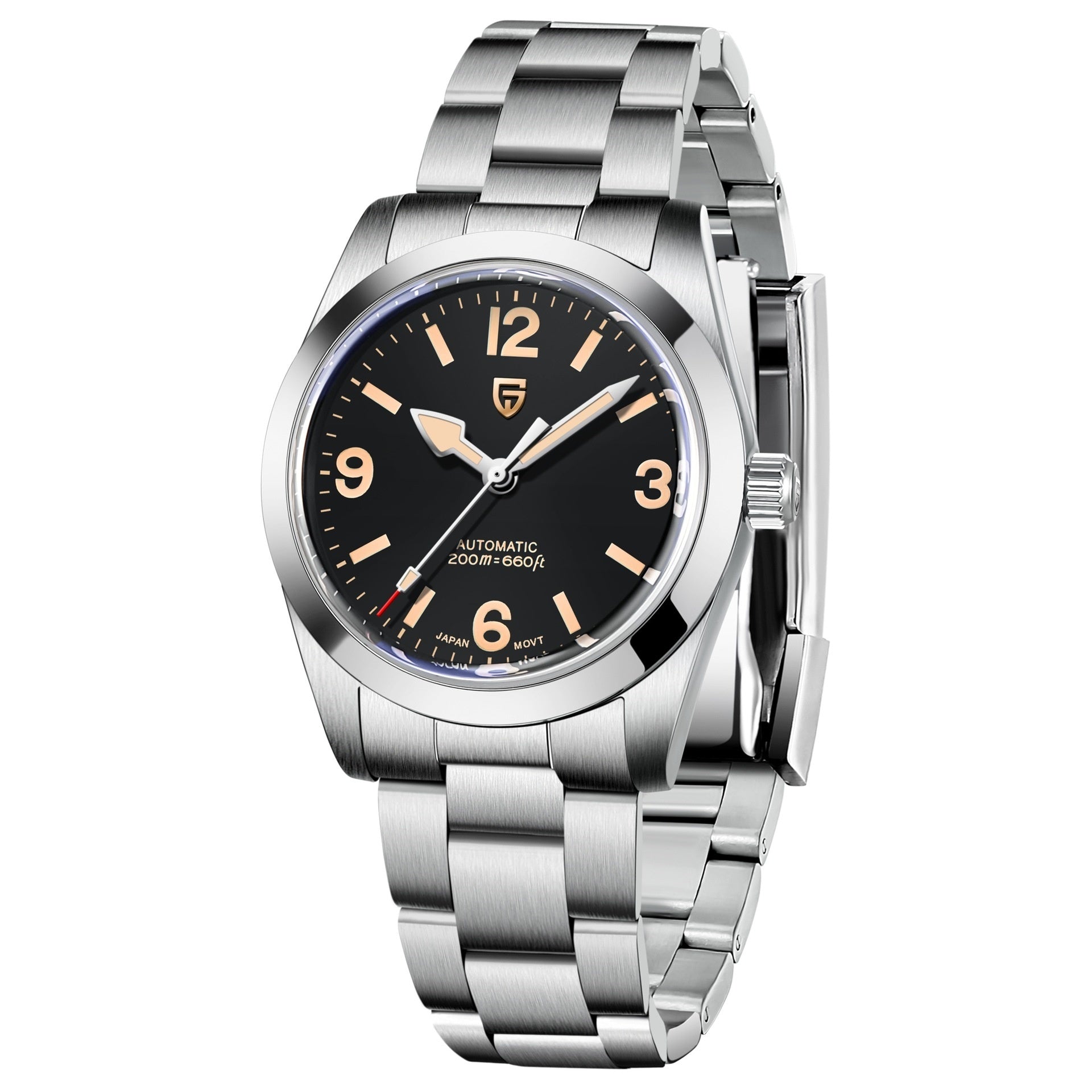 PAGANI DESIGN 2024 new PD1751 men NH35 automatic mechanical watch stainless steel 36MM sapphire waterproof watch