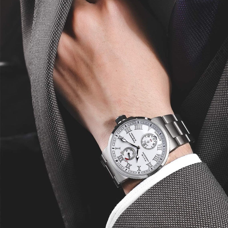 FEICE Men's Automatic Watch Mechanical Analog Waterproof Wrist Watches Sapphire Sport Swimming Mens Watch Timepiece Casual Dress Watches for Men - Acquisti Online