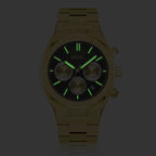 Herenhorloge van roestvrij staal, waterdicht
