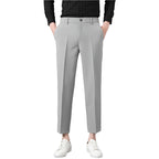 New Suit Pants Men's Ninth Casual Straight Pants
