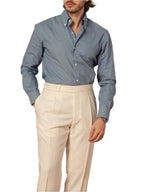Men's Solid Color Button Pants