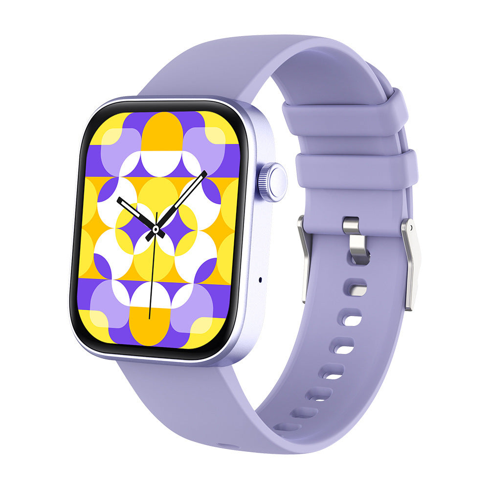 Smartwatch con chiamata vocale, display HD da 1,9", fitness tracker Bluetooth, monitoraggio della salute e del sonno, ricarica rapida, IP68 impermeabile, compatibile con Android e iOS.