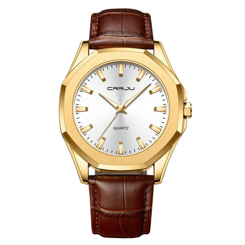 CRRJU CJ5015S-BE Man Business Casual Watch - Acquisti Online