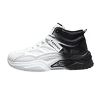 Men's Sports Casual Thick Bottom Wear-resistant High-top Shoes