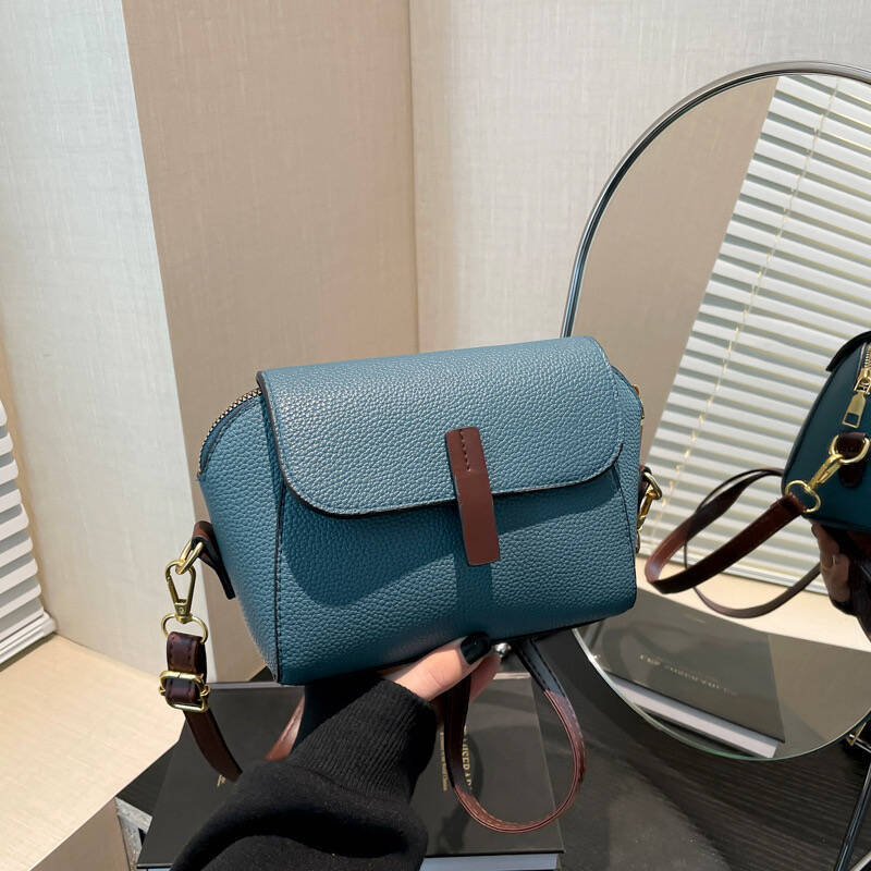 Women's fashion Genuine Leather Texture Small shoulder bag