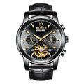 Orologio da uomo multifunzione di alta qualità WLISTH Montre Homme Orologio meccanico automatico in acciaio inossidabile