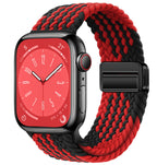 Smart Apple Watch Band Braided Solo Loop Band Magnetic Buckle Band MultiFunction Sports Mode iWatch