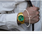 Orologio Naviforce da Uomo, Stile Business Casual, Cinturino in Acciaio, Impermeabile, Movimento al Quarzo Automatico