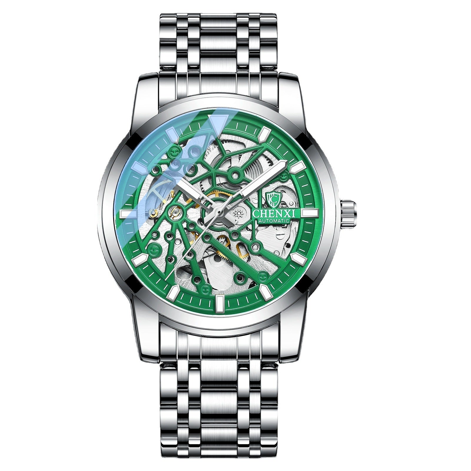Orologio meccanico automatico da uomo CHENXI Tourbillon, orologio sportivo impermeabile, orologi di lusso da lavoro