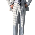 Men's Fashion Straight All-match High Waist Drooping Pants