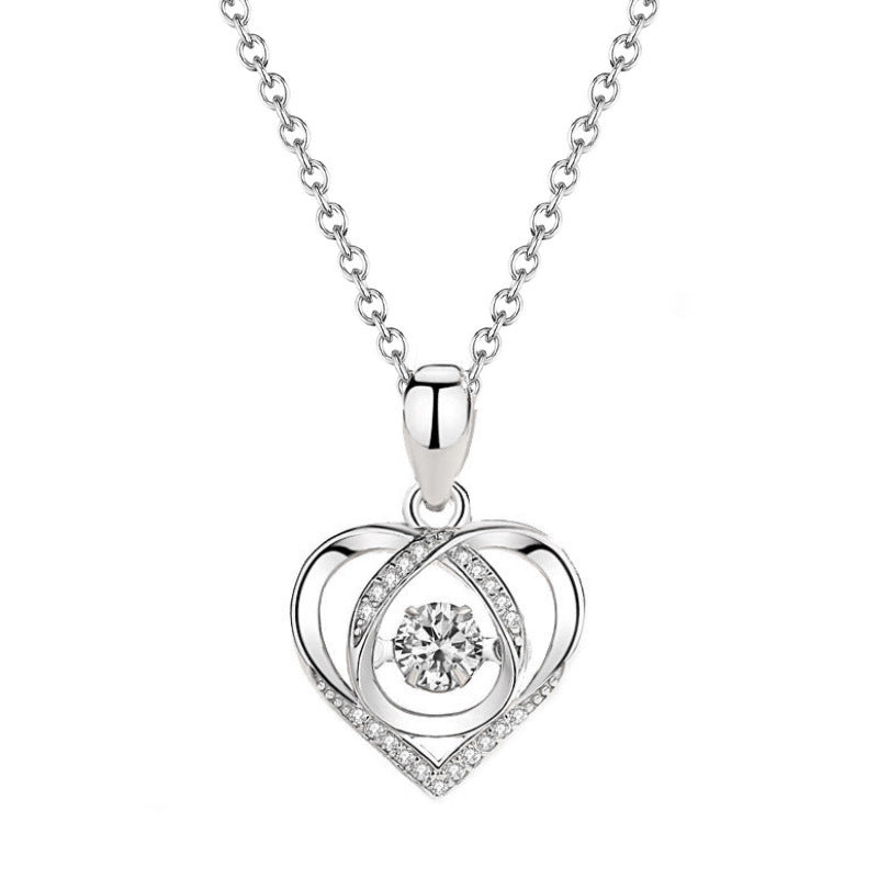 Beating Heart Necklace Women's - Acquisti Online