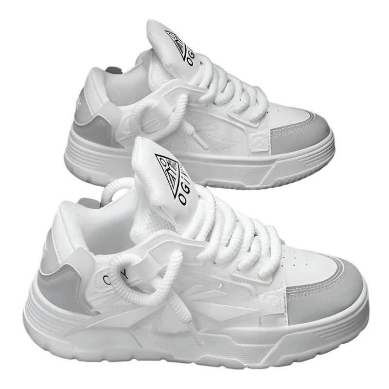 Niche Thick Bottom Trendy Men Harajuku European And American Increased By Clunky Sneakers