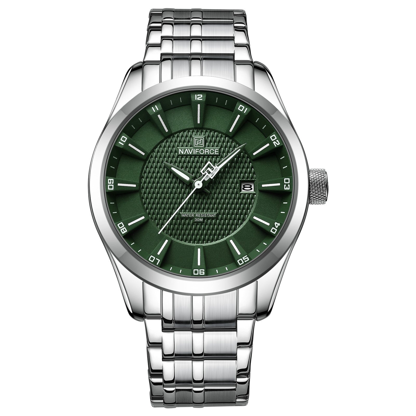NAVIFORCE 8032 Man Business Casual Steel Strap Watch - Acquisti Online