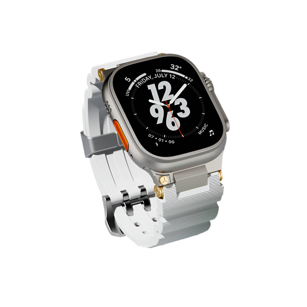 Apple Suitable Watch Strap Applewatch9 Ultra2 Sports Silicone Tape Smart Watch