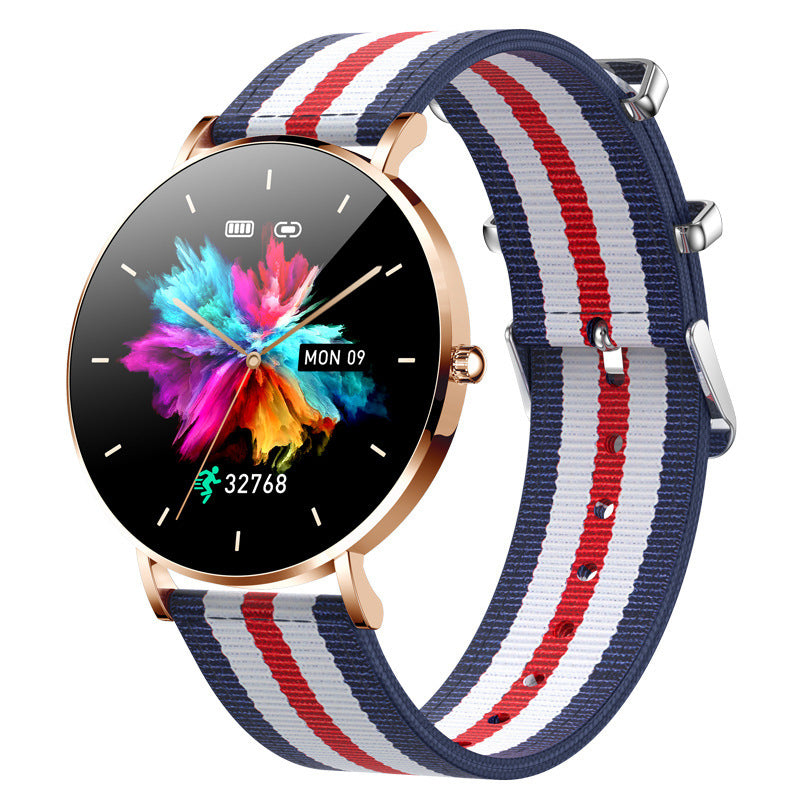 T8 Women's AMOLED Smart Watch Call Remind Ladies Physiologic Function Clock Sport Bracelet Health Track Waterproof Smartwatch