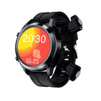Auricolare Bluetooth da uomo con cardiofrequenzimetro, pressione sanguigna, tecnologia sportiva, orologio intelligente
