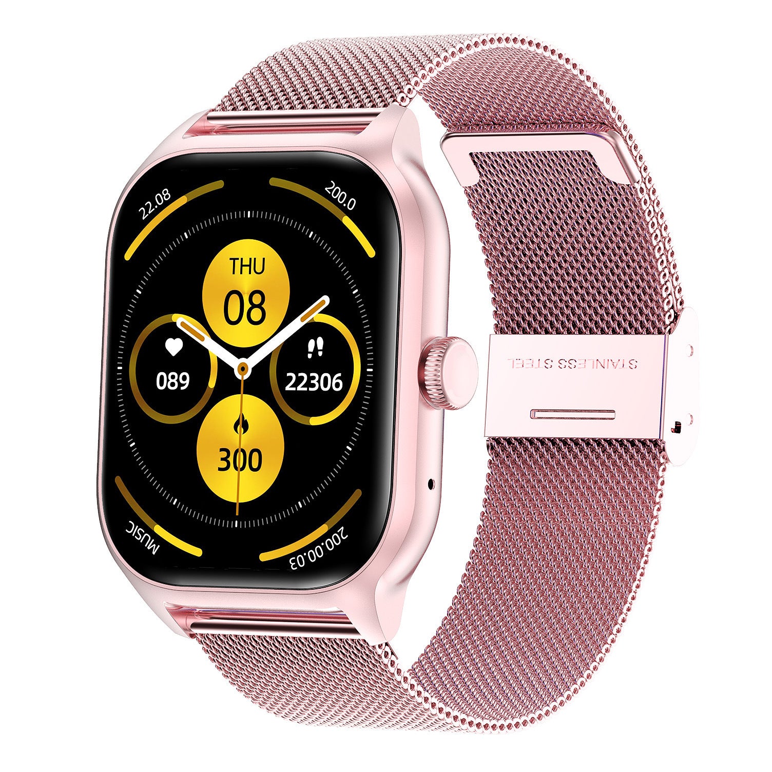 LT10 Smart Watch Multifunctioneel Bluetooth Bellen Hartslag Bloeddruk Slaapmonitoring Sportmodus Smart Watch