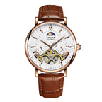 Orologio meccanico automatico da uomo Sun Moon Star Watch