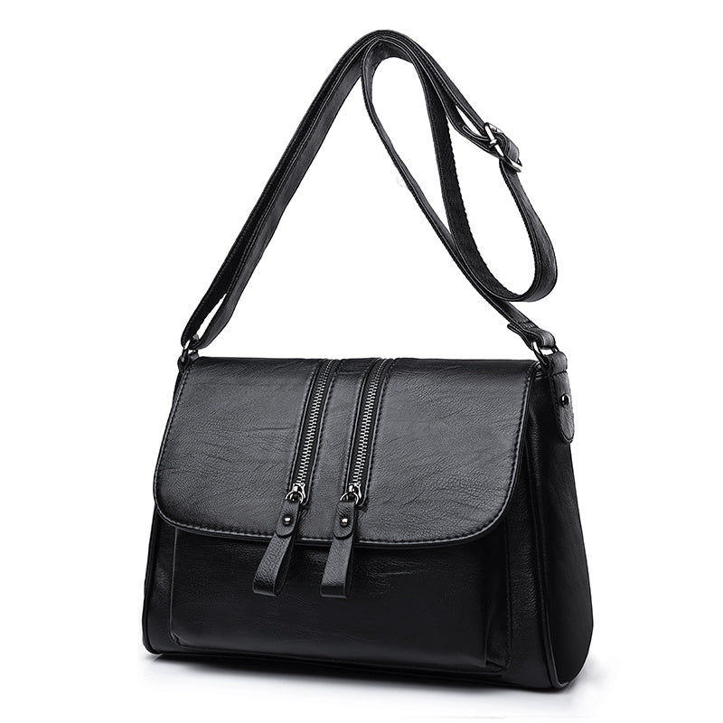 Women's Fashionable Crossbody Bag Soft Leathe Women's Shoulder Bag One Shoulder Large Capacity Women Shoulder Bag