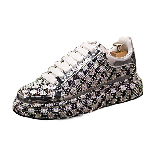 Platform Shoes Fashion Rhinestone Tide Platform Shoes