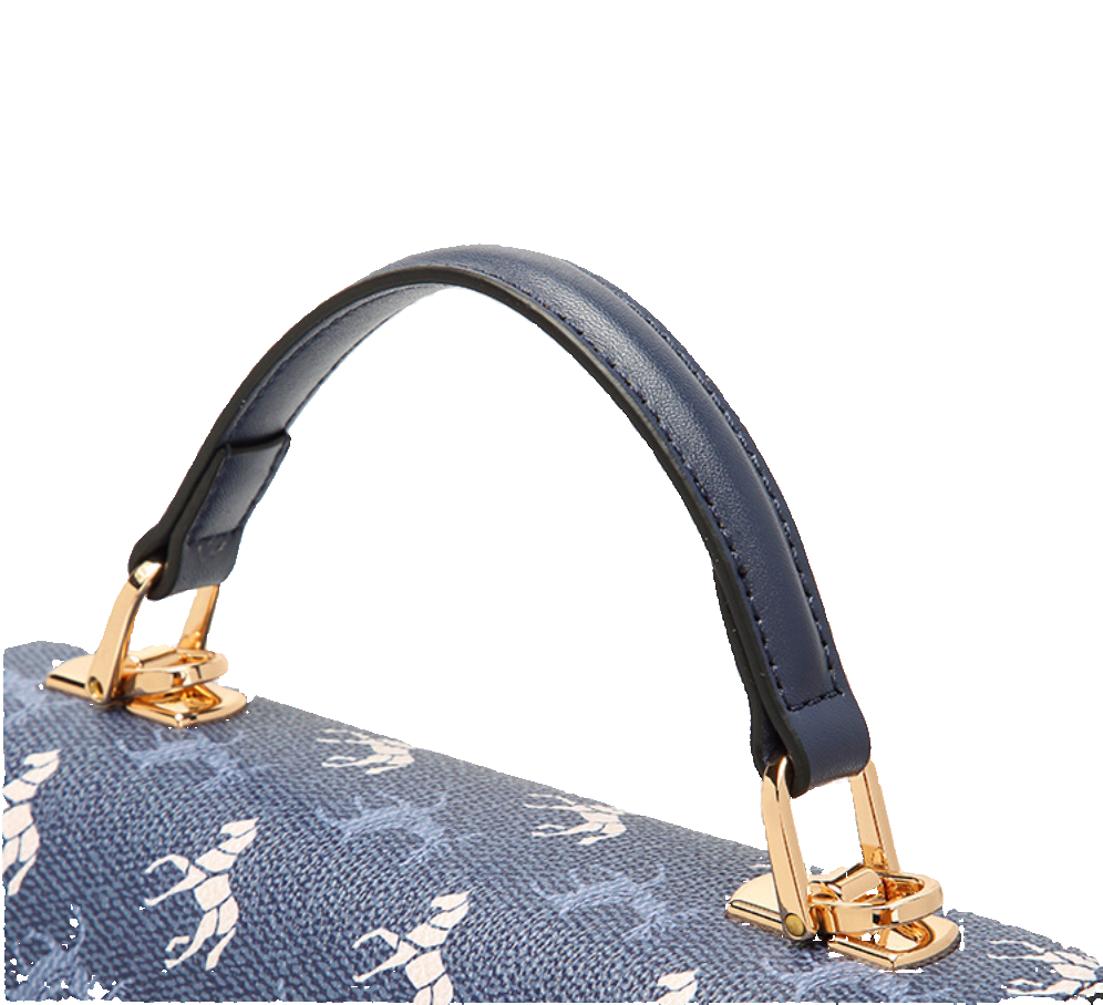 Women's Fashionable Shoulder bag High Quality Fabric Zipper Pocket Crossbody bag Magnetic Buckle Women's Handbag