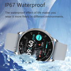 Smart Watch Bluetooth BT Call Heart Rate Blood Pressure Monitor Smart Reminder High Quality Display Waterproof Multifunction Mode Smart Watch - Acquisti Online
