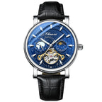 CHENXI Mens Automatic Mechanical Watch Tourbillon Luxury Quartz Waterproof Luminous Wristwatch