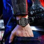 Orologio sportivo da uomo al quarzo con cinturino in silicone