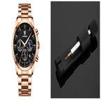 Orologi sportivi da uomo, orologio al quarzo multifunzionale e impermeabile