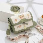 All-match Shoulder Messenger Bag Fashionable Small Square Bag
