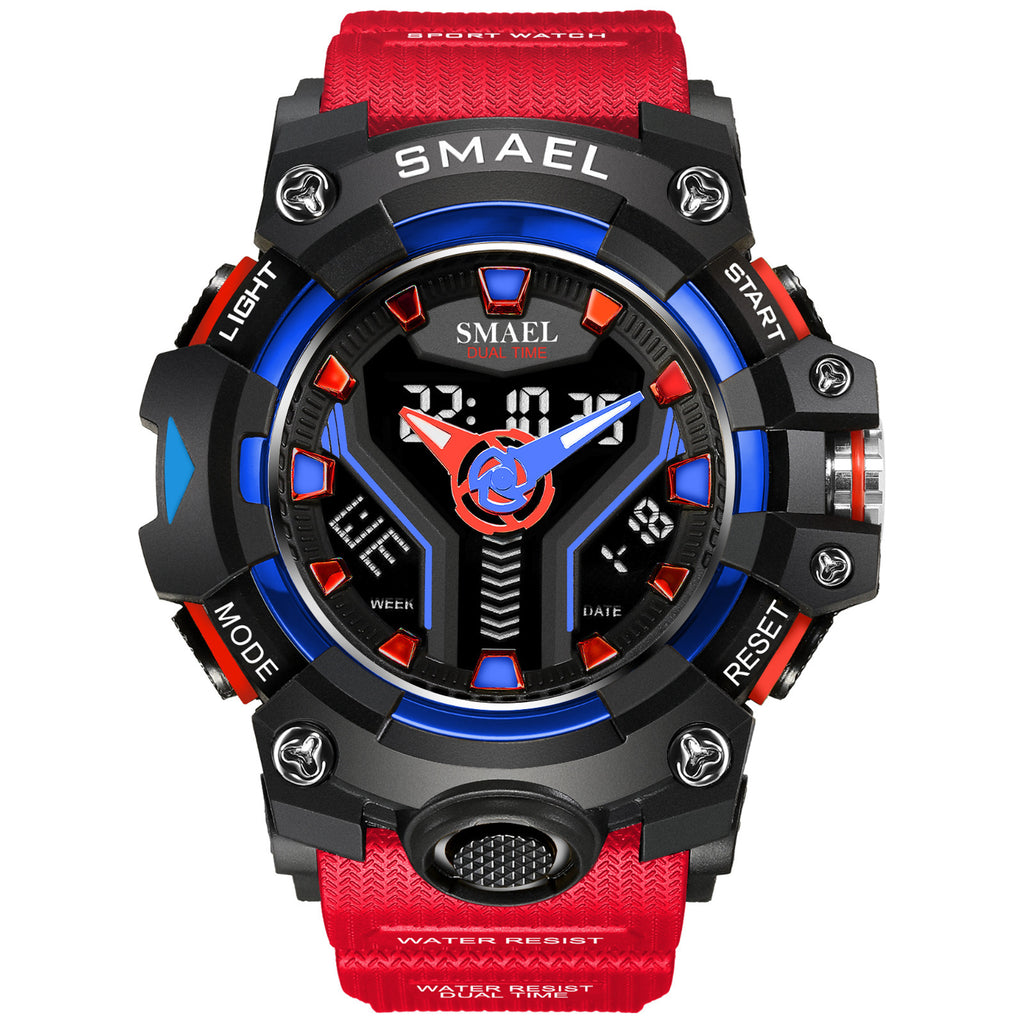 Orologio elettronico al quarzo multifunzionale impermeabile