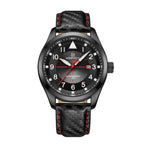 NAVIFORCE  Men's Sport Quartz Calendar Watch Leather Waterproof Clock Casual Business Luminous Wrist Watch
