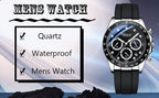 Men Fashion Waterproof Silicone Band Watch - Acquisti Online