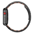 Smart Watch Compatible for Apple Watch Ultra 2 Band Series 10 Natural Wood Red Sandalwood Stainless Steel Metal Strap for iWatch Bands Compatible for Apple Watch - Acquisti Online