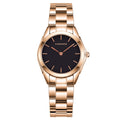 CHRONOS Dameshorloge Mode Casual Japanse Quartz Horloges Dames Zakelijk Waterdicht Roestvrijstalen Dameshorloge