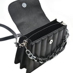 Women's Fashionable Chain Crossbody Shoulder Bag Women Handbag Zipper Pocket Waterproof Pillow Women Handbags