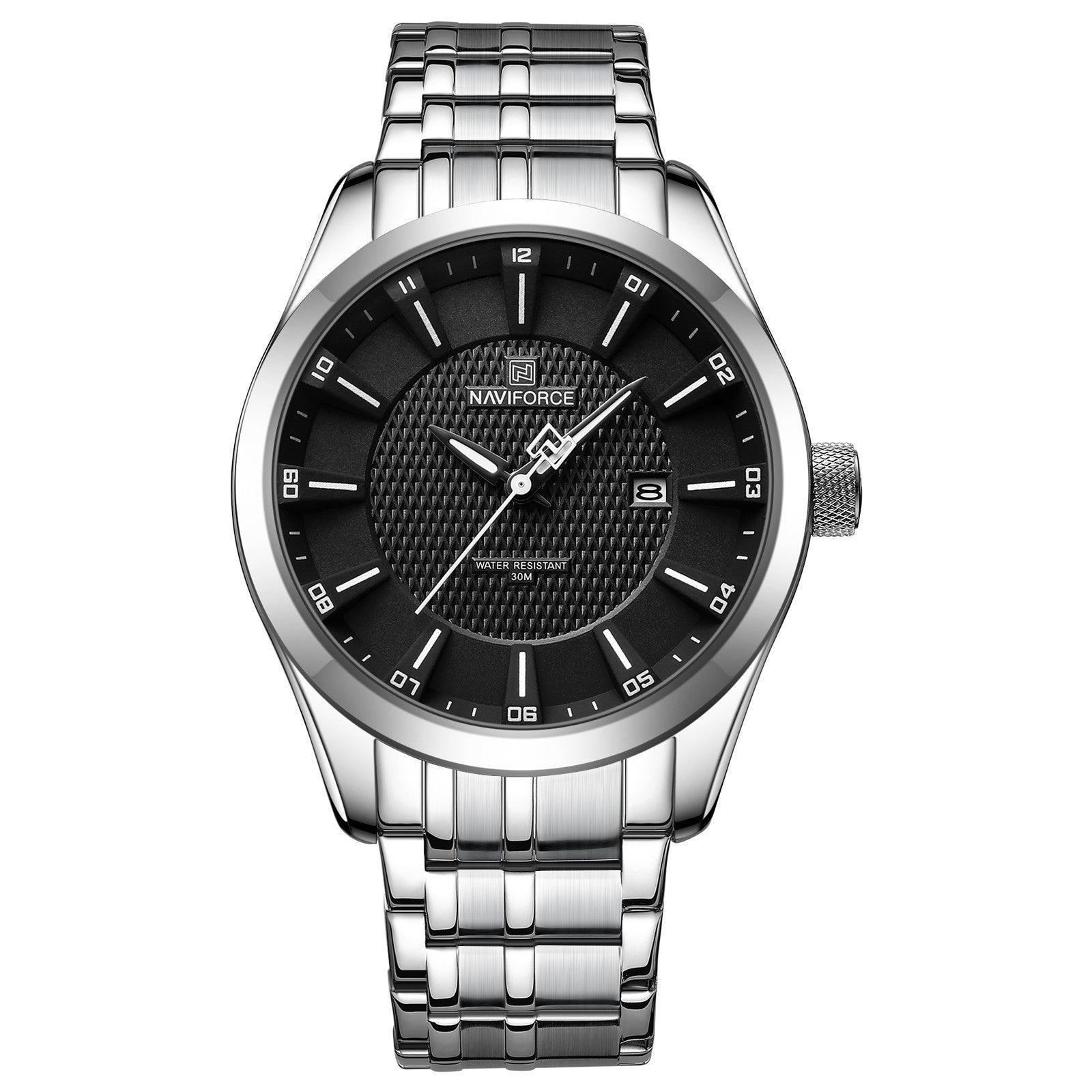 NAVIFORCE 8032 Man Business Casual Steel Strap Watch - Acquisti Online