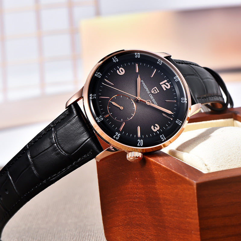 Pagani Design PD-1790 Man Automatic Business Casual Leather Band Watch - Acquisti Online