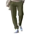 Men's Waffle All-match Fashion Toothpick Simple And Comfortable Pencil Pants