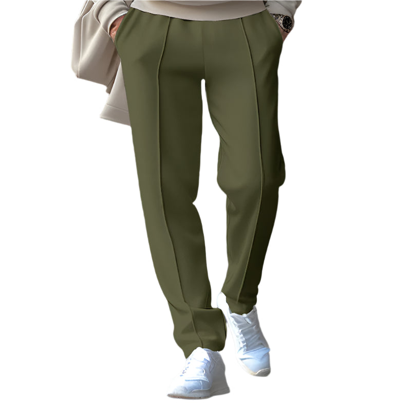 Men's Waffle All-match Fashion Toothpick Simple And Comfortable Pencil Pants