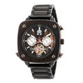 Men's Wooden Watch Mechanical Table Fully Automatic Special-shaped Black Technology Personality Watch
